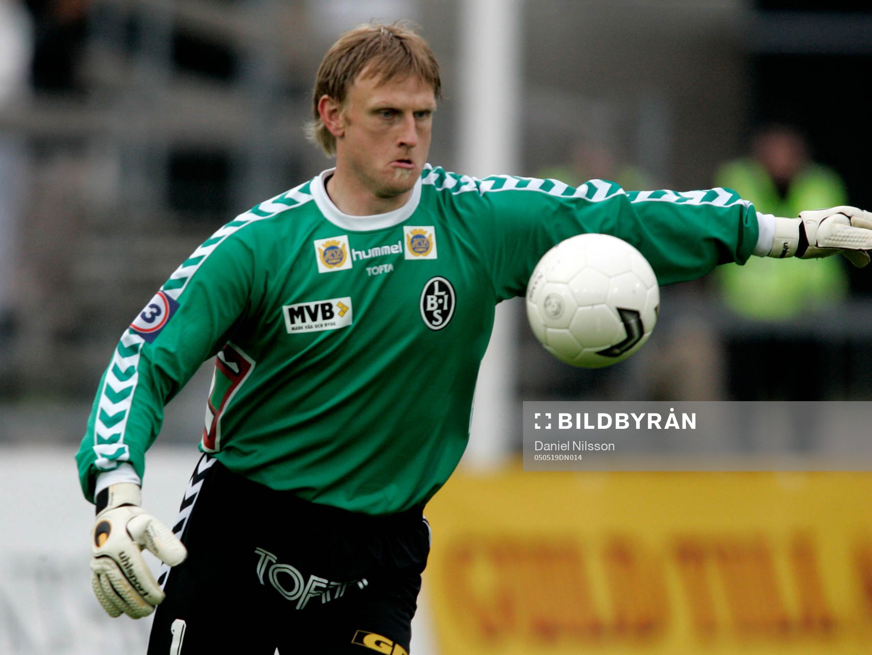 Mats Svensson, målvakt, Landskrona