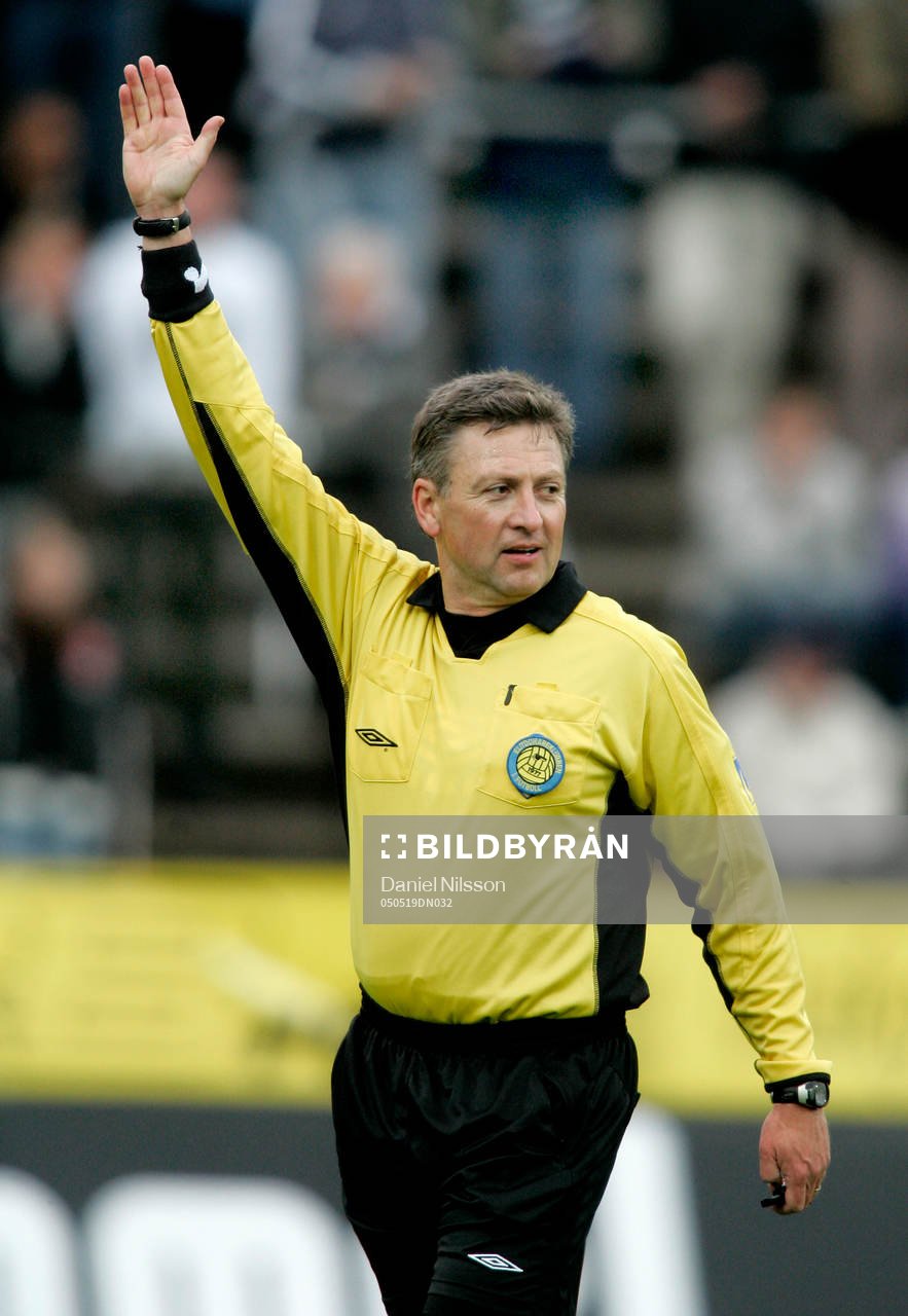 Fotboll, Leif Sundell, domare