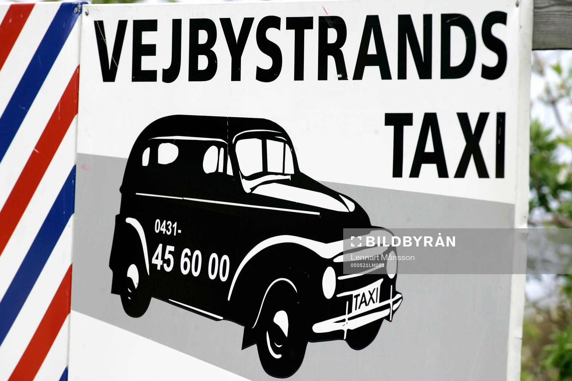 Taxi, taxiskylt, skylt