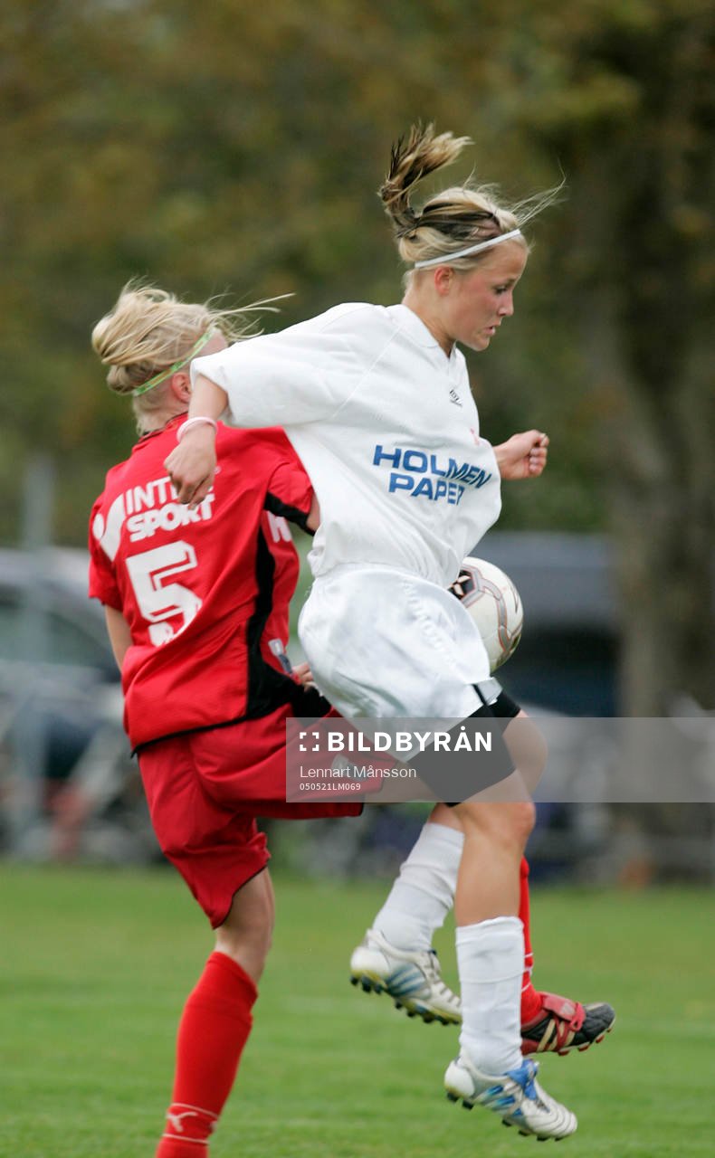 Fotboll, Kommunal Cup, dam