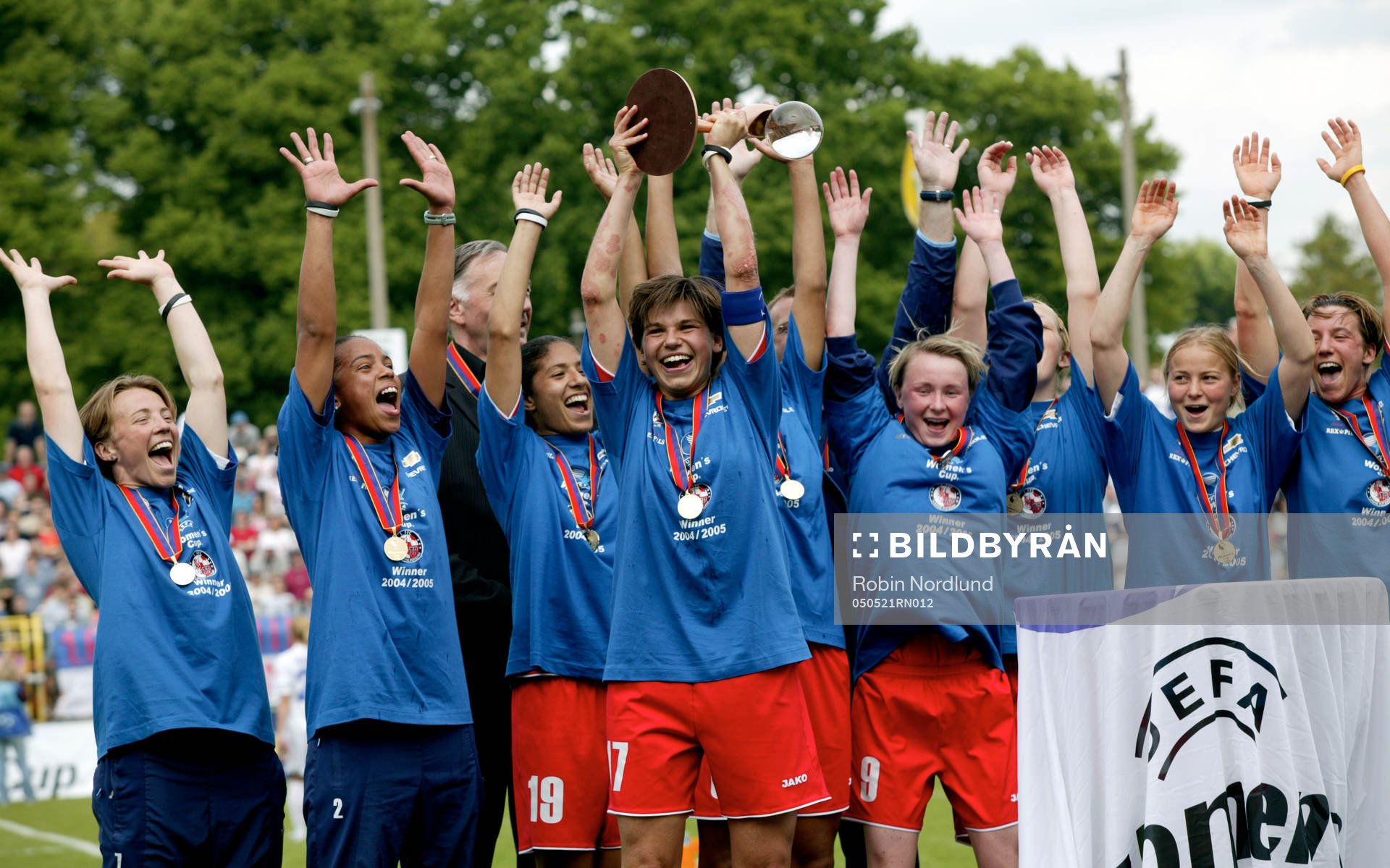 Fotboll, Uefa Women´s Cup, Potsdam Turbine -