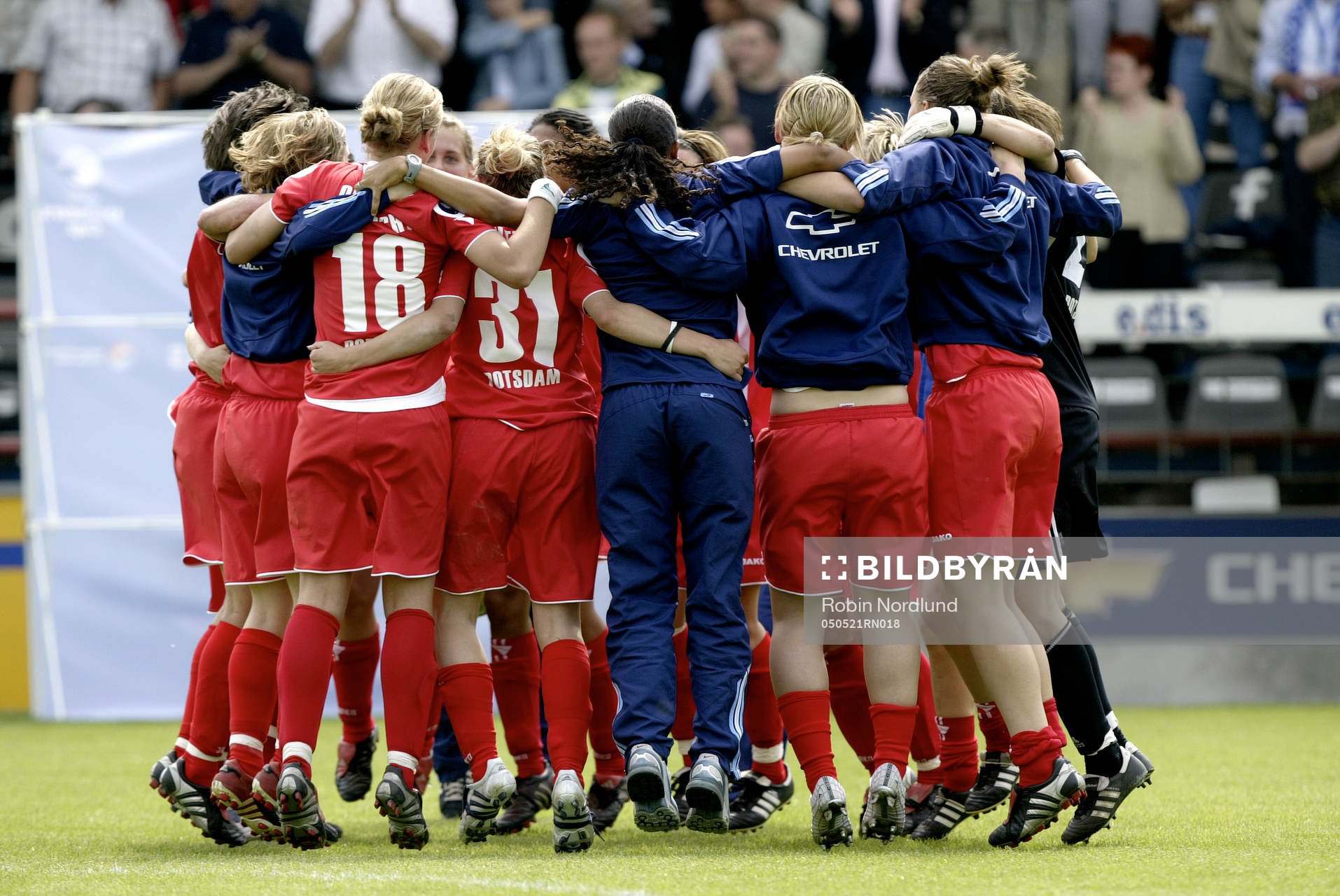 Fotboll, Uefa Women´s Cup, Potsdam Turbine -