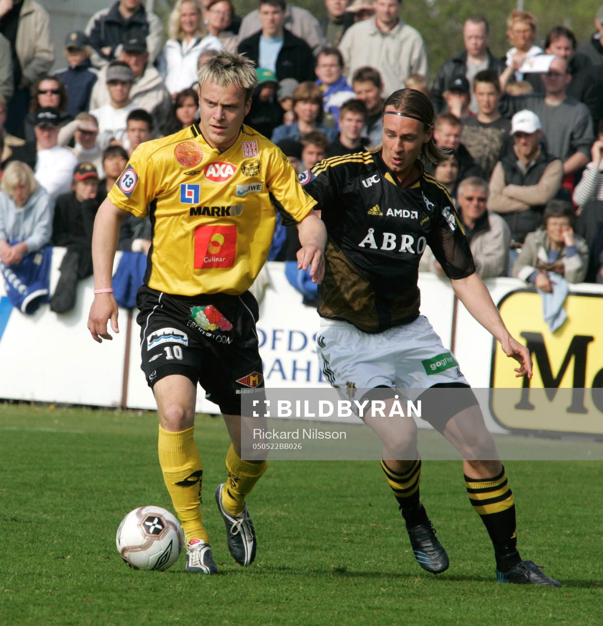 Marcus Ekenberg, Mjällby och Jonas Forsberg, AIK