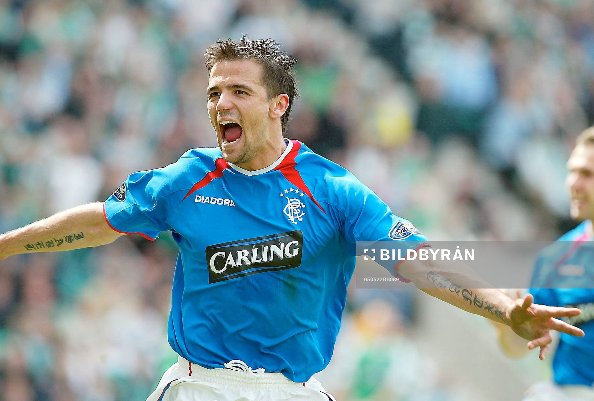 Nacho Novo; Rangers; Jubel