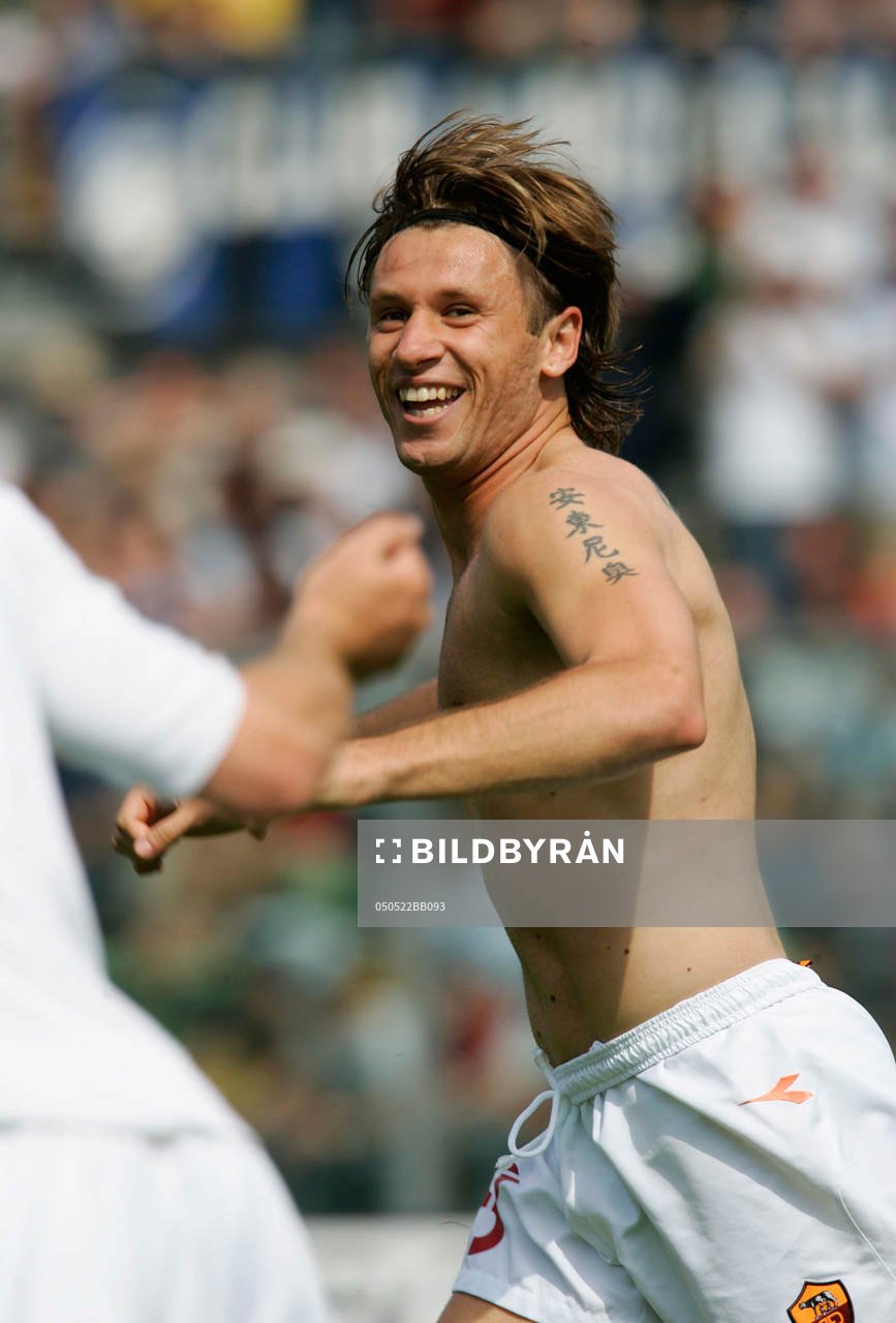 Cassano, mål, Roma, jubel