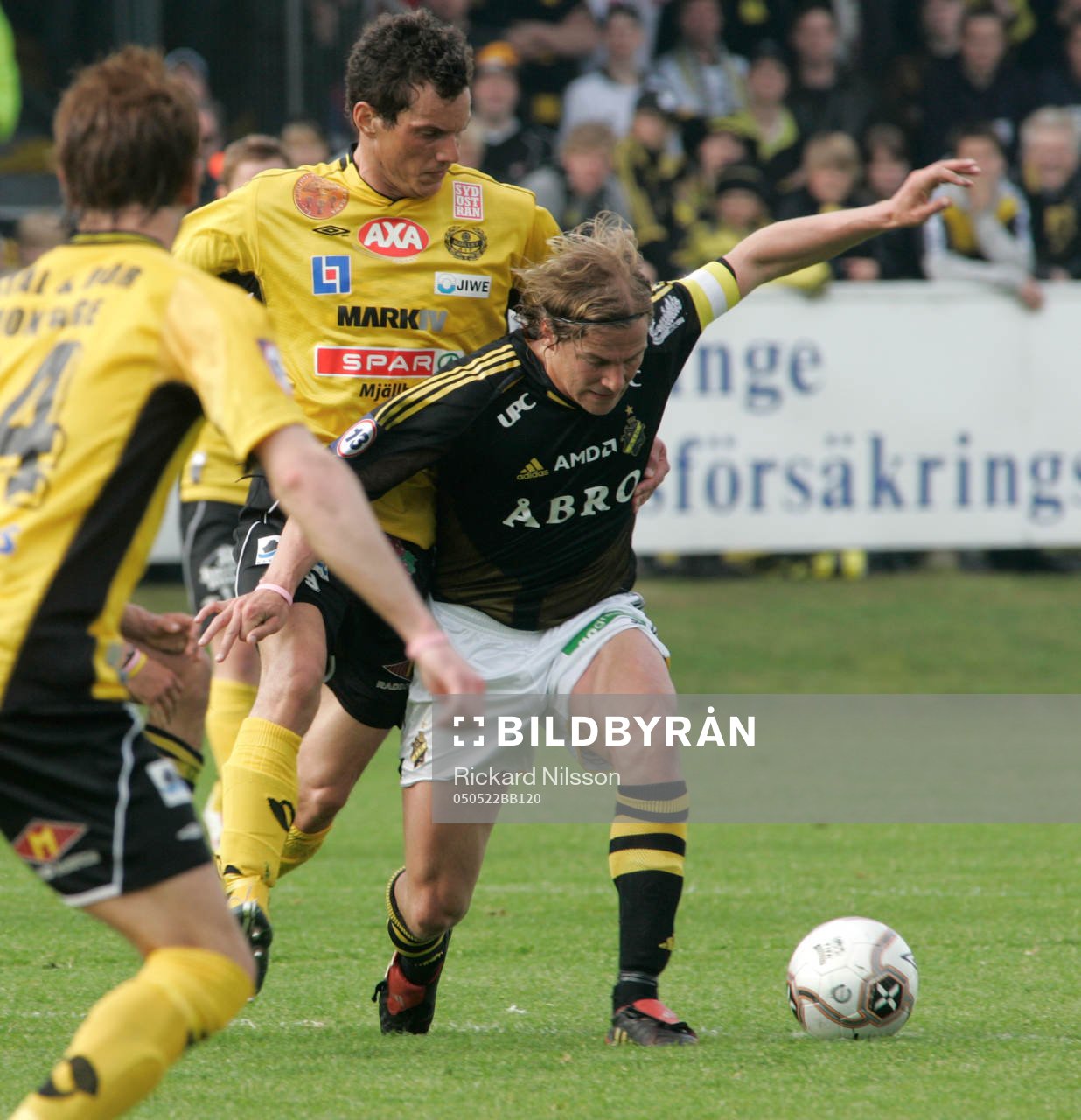 Peter Hiir-Salakka, Mjällby och Daniel Tjernström, AIK