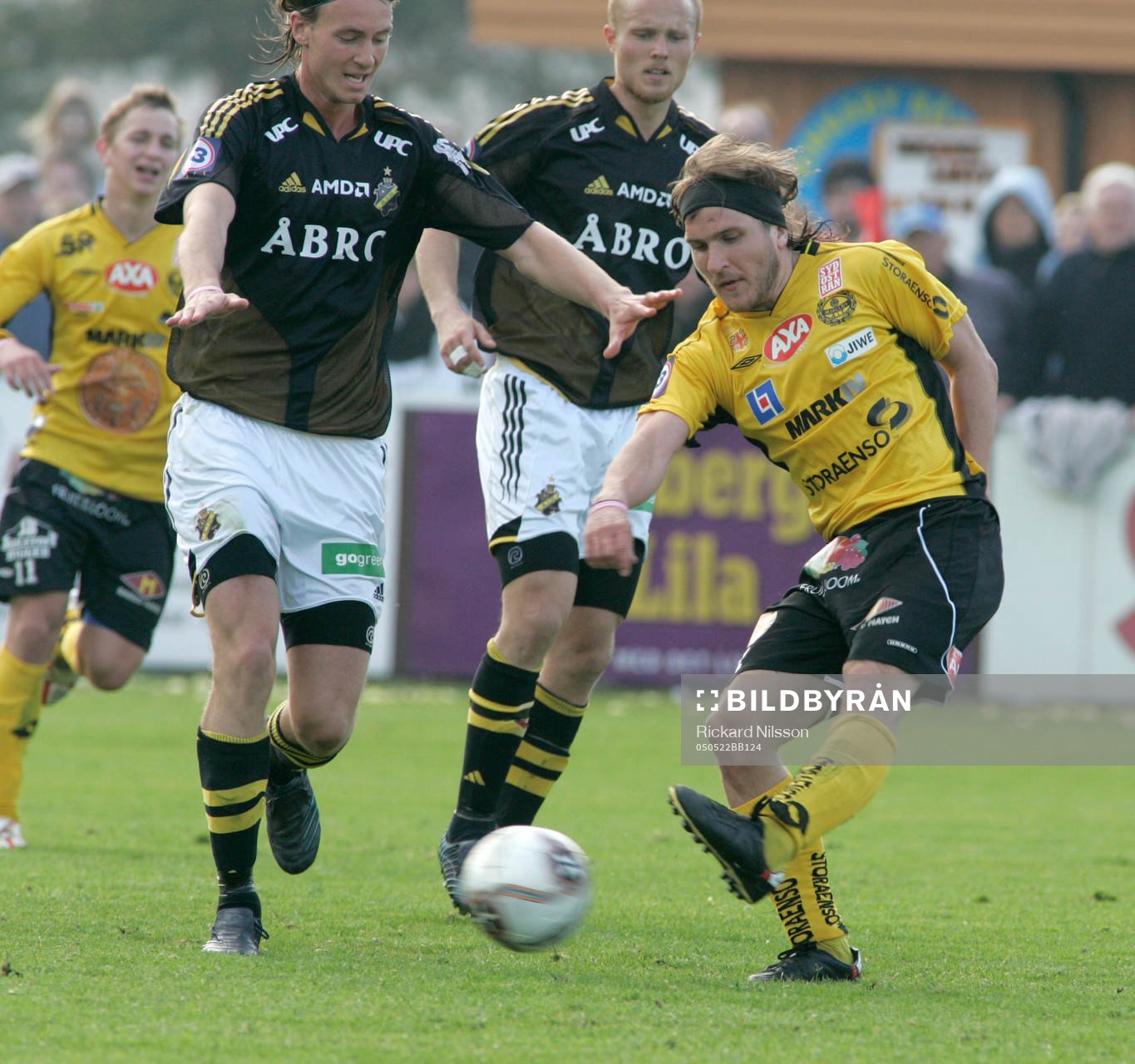 Johan Svensso, Mjällby och Jonas Forsberg, AIK
