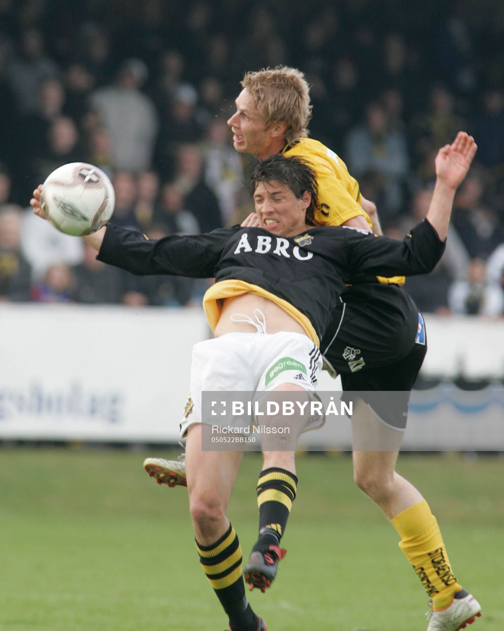 Simon Sjöfors, Mjällby och Gabriel Petrovic, AIK