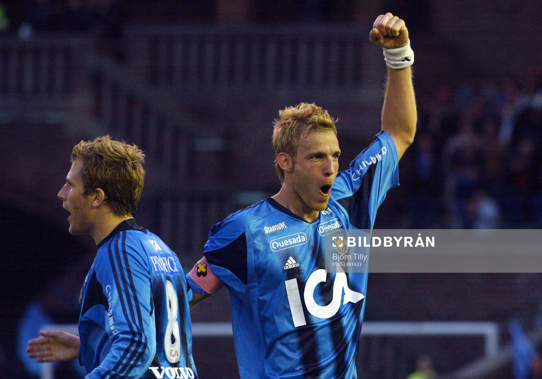 Sören Larsen, Djurgården, jubel
