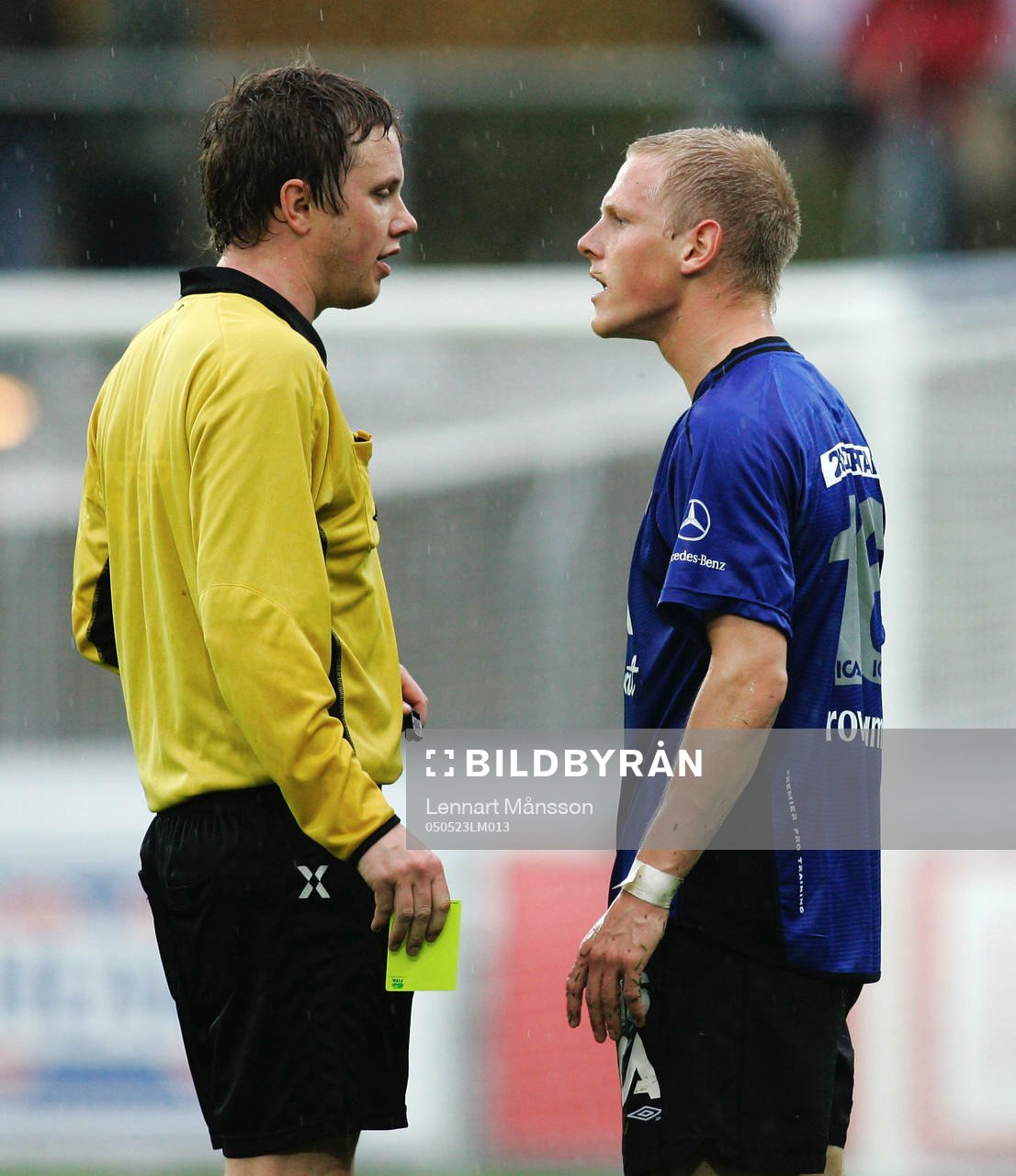 Markus Strömbergsson, domare och Magnus Andersson