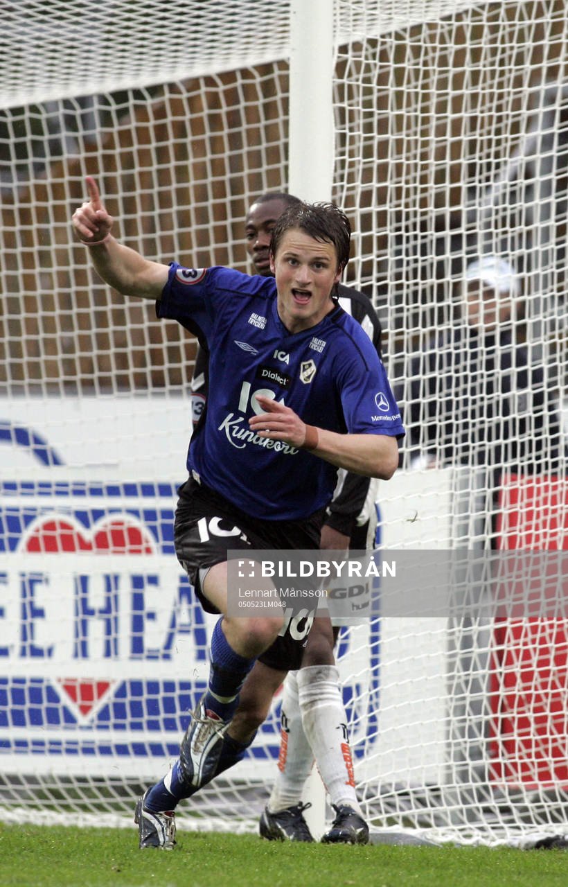 2-1, Gunnar Heidar Thorvaldsson har gjolrt sitt första