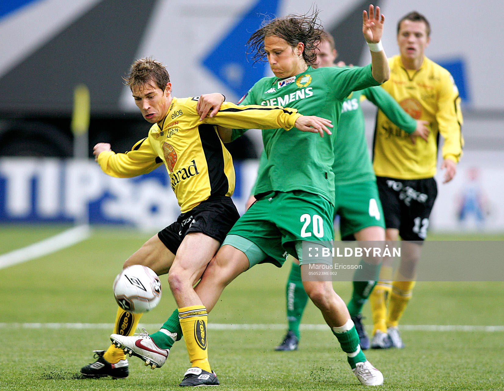 Daniel Alexandersson, Elfsborg och Björn Runström,