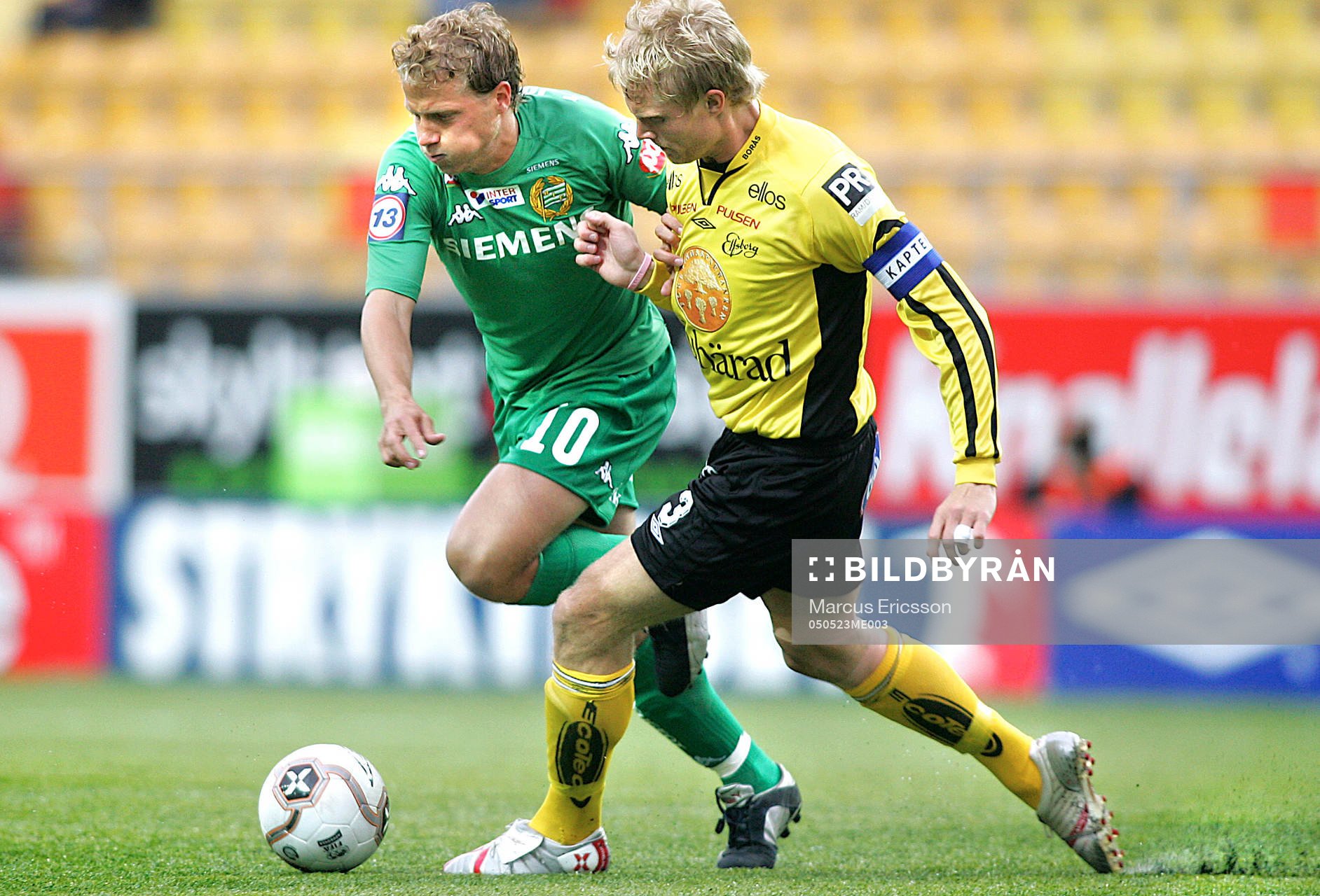 Erik Johansson, Hammarby och Johan Sjöberg, Elfsborg