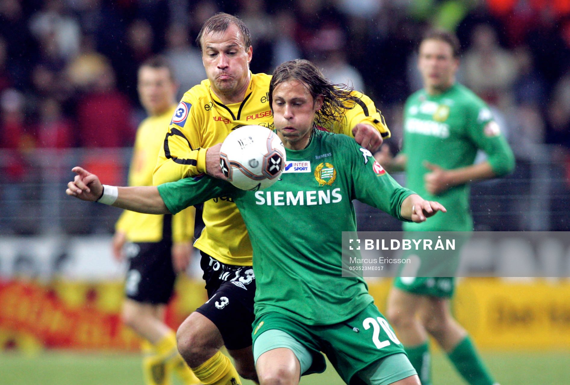 Hasse Bergren, Elfsborg och Björn Runström, Hammarby