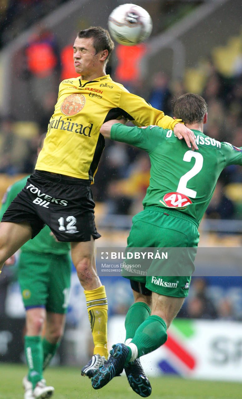 Joakim Sjöhage, Elfsborg och David Johansson, Hammarby