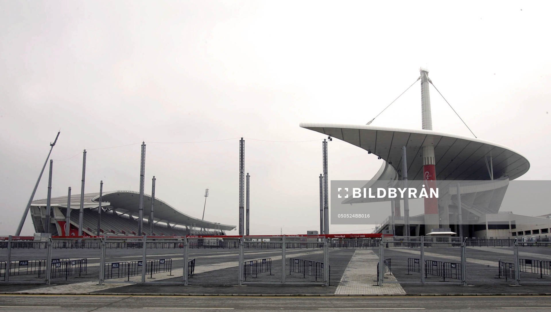 Fotboll, Ataturk Olympic Stadium, Istanbul, Turkiet,