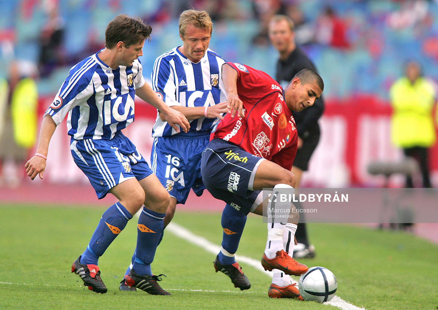 Sebastian Johansson, Magnus Johansson och Ailton Almeida