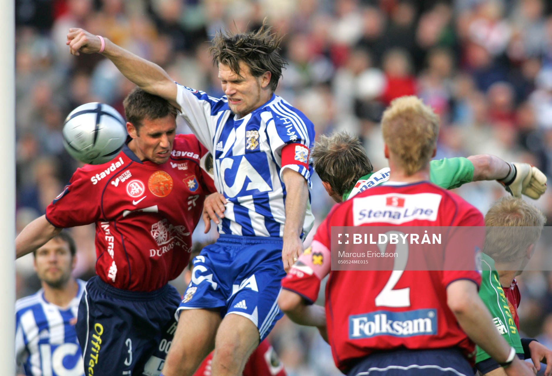 Fredrik Risp nickar in 1-0