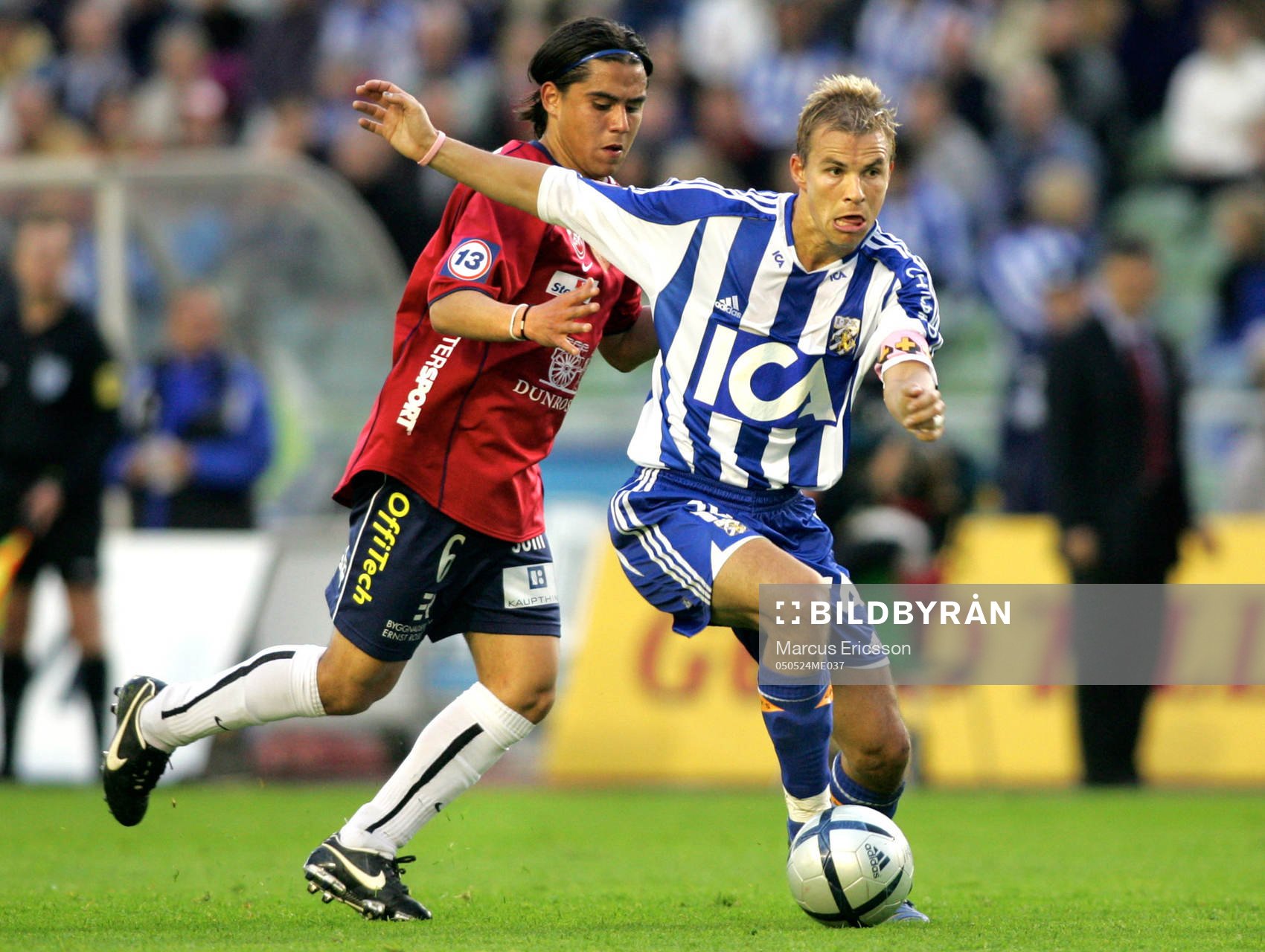 Niclas Alexandersson och Angelo Vega