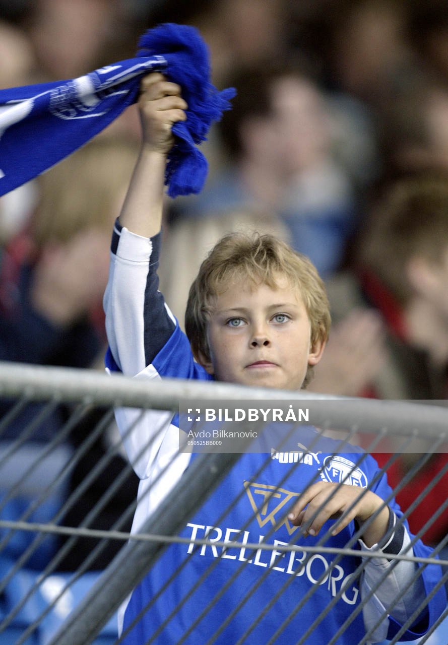 Ung Trelleborg supporter