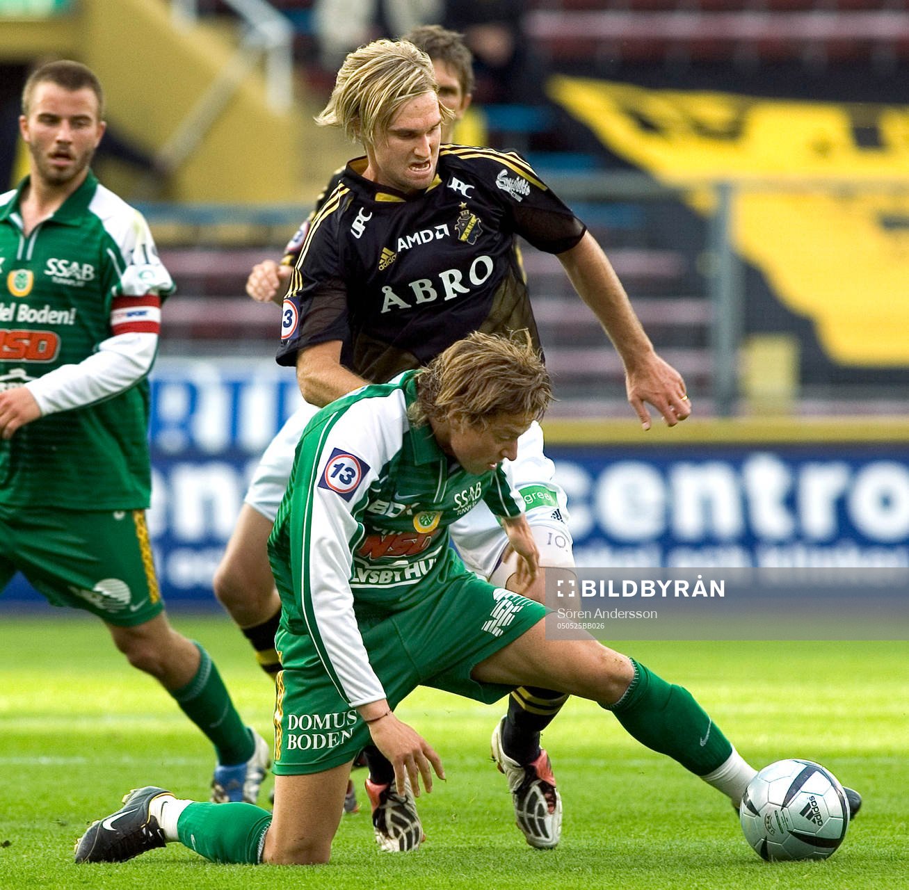 Andreas Andersson, AIK och Peter Gitzélov, Boden