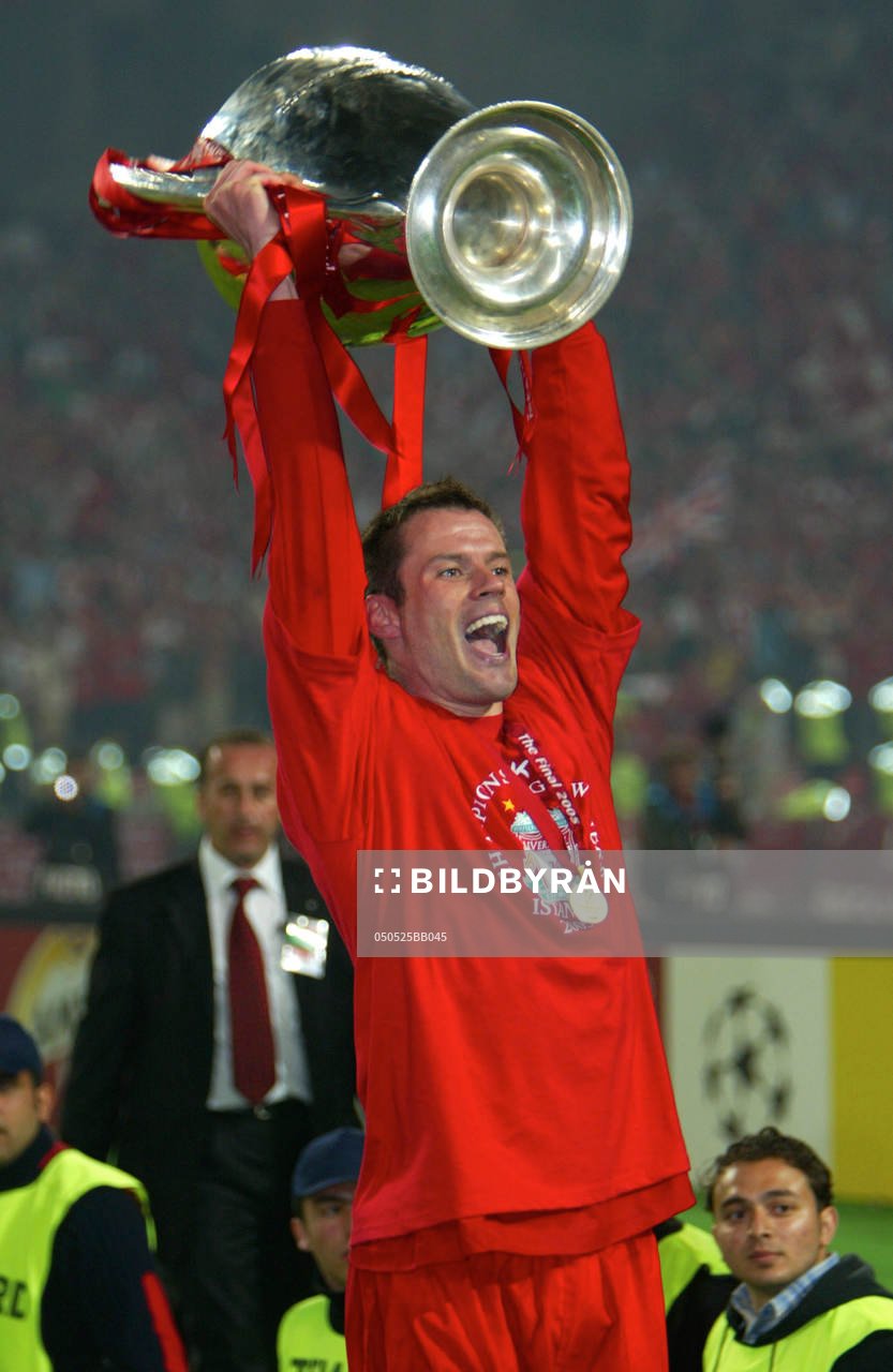 Fotboll, Champions League Final,  Liverpool, Jamie