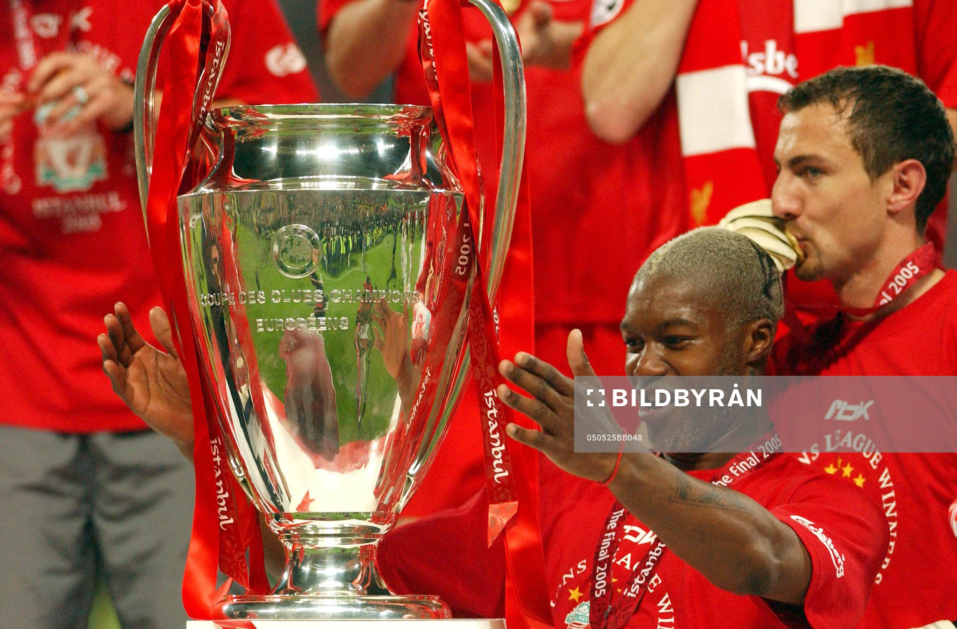 Liverpool firar segern, Cisse. Pokal