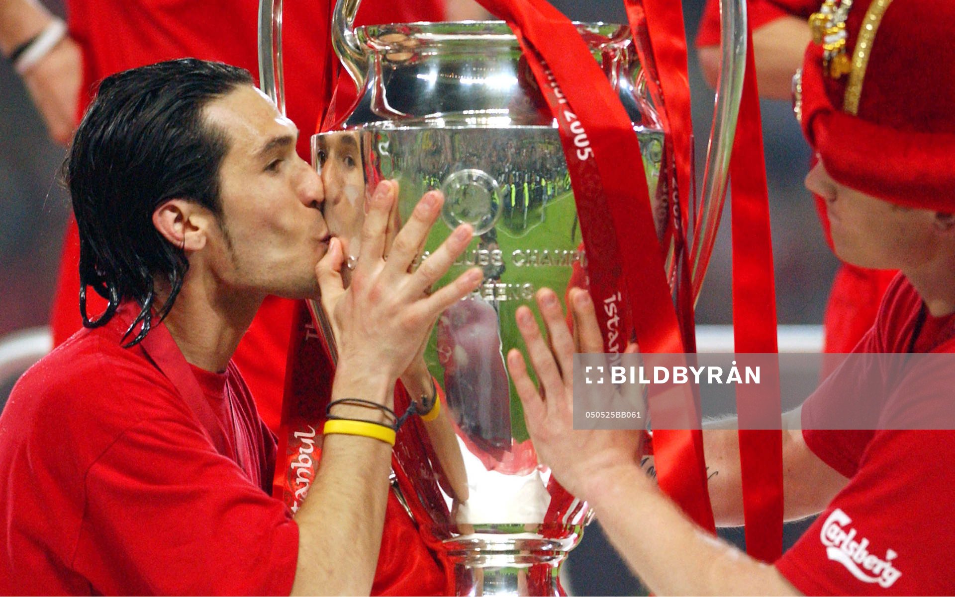 LUIS GARCIA och pokalen. Pokal, seger