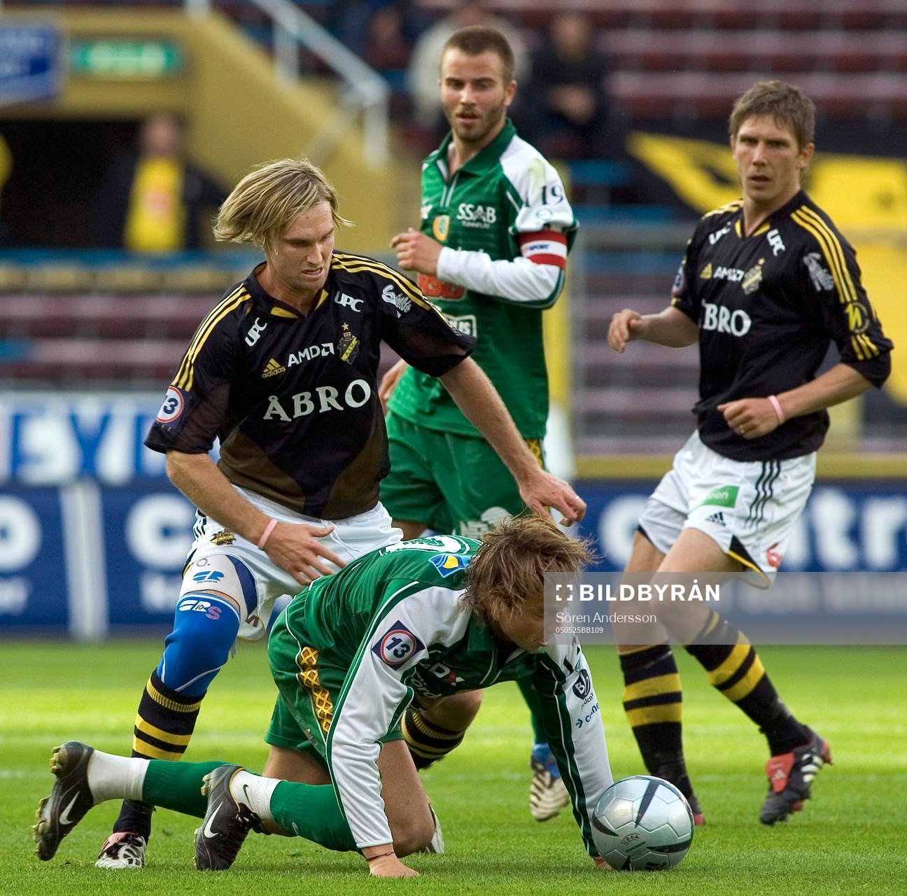 Andreas Andersson, AIK och Peter Gitzélov, Boden