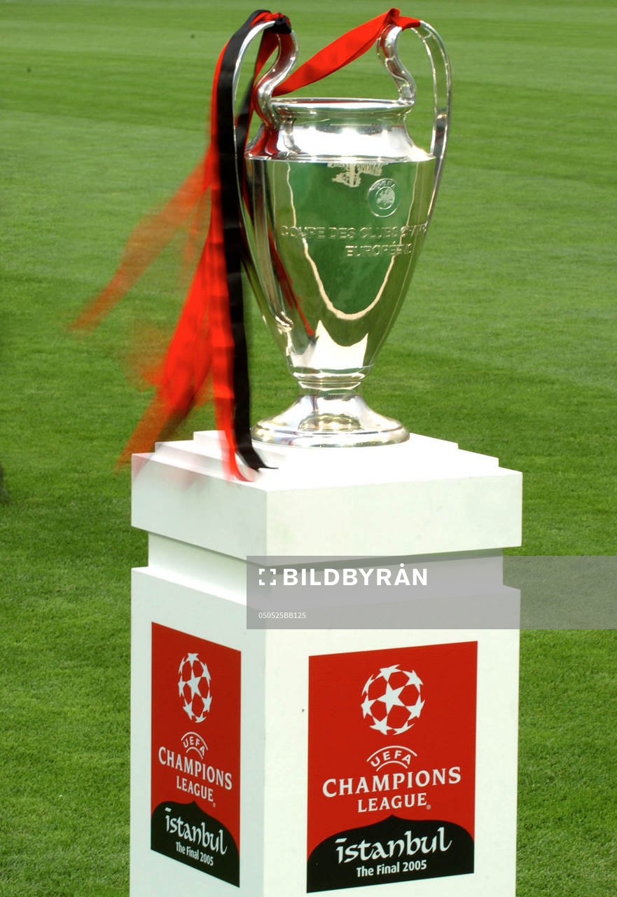 Fotboll, Champions League Final, , Pokalen