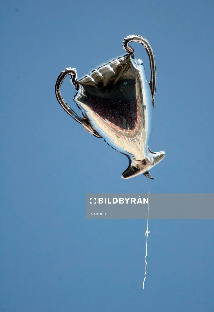 Fotboll, Champions League Final, Liverpool, ballong, pokal
