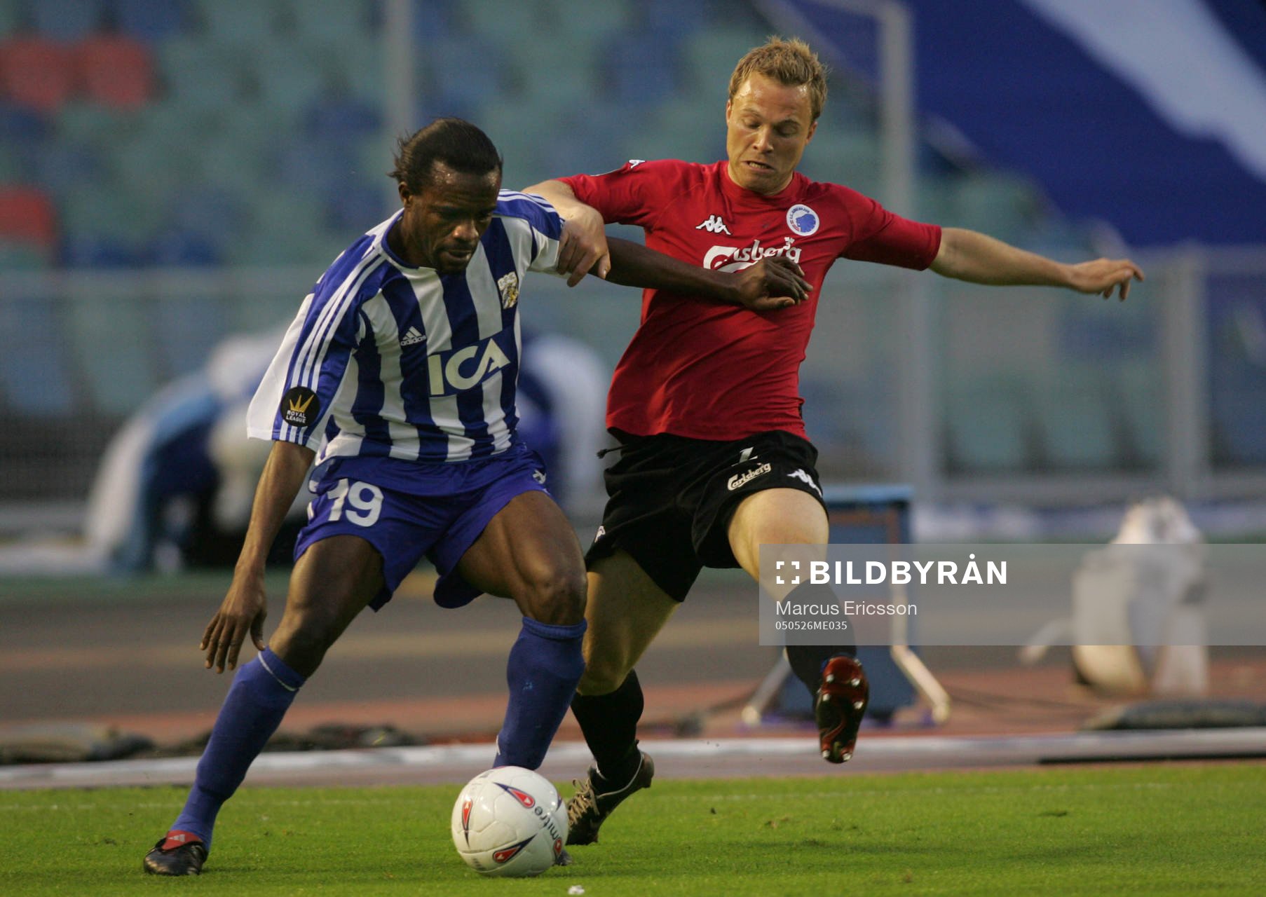 Peter Ijeh och Lars Jacobsen