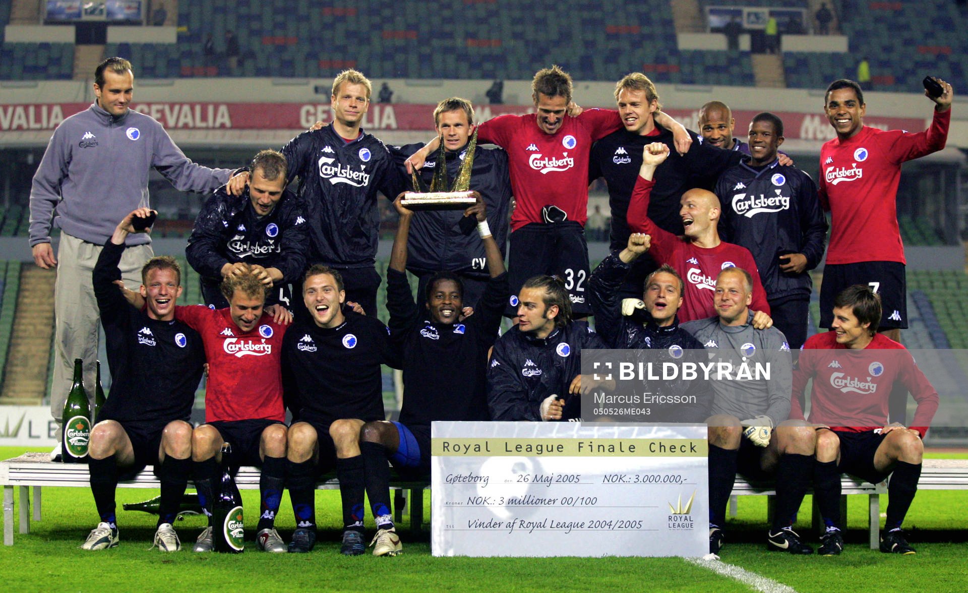 FC Köpenhamn, jubel, lagbild