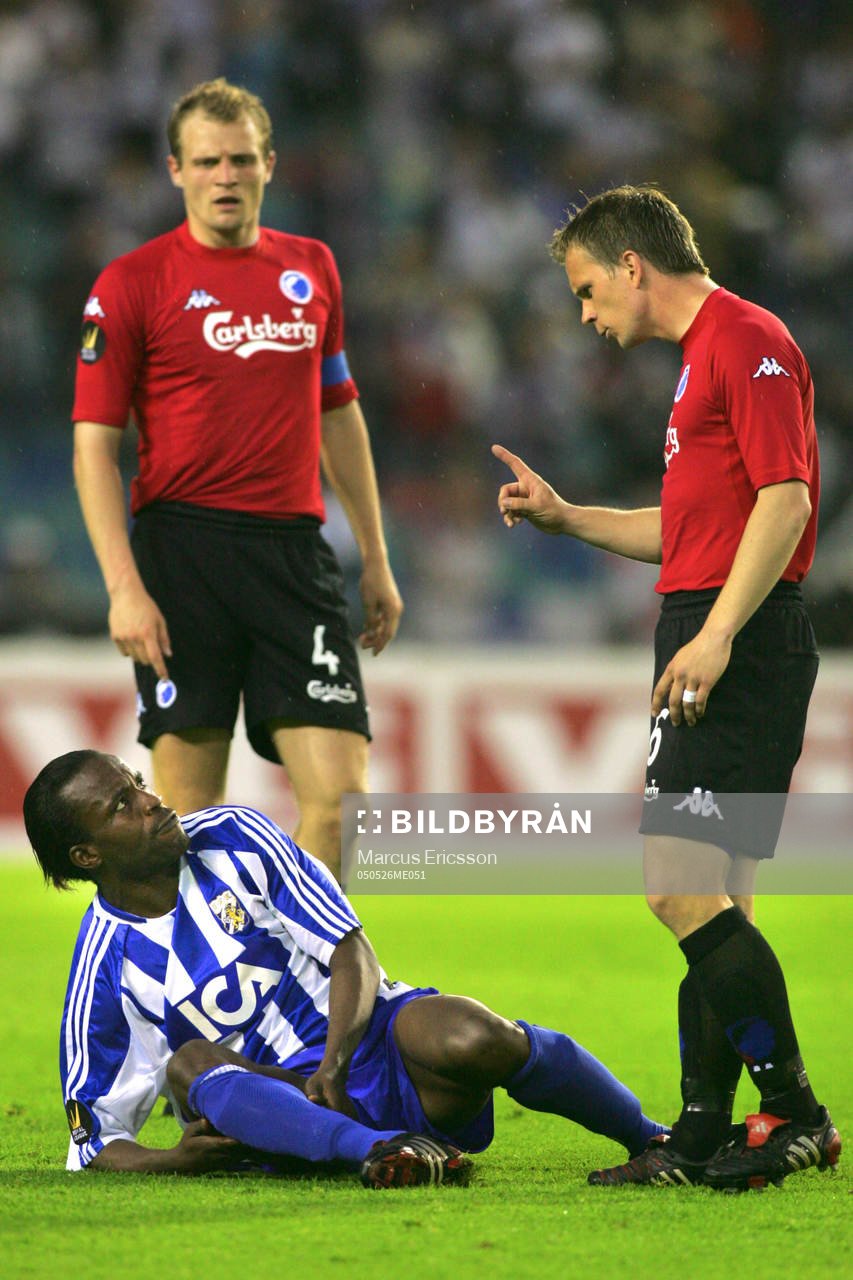 Peter Ijeh och Tobias Linderoth