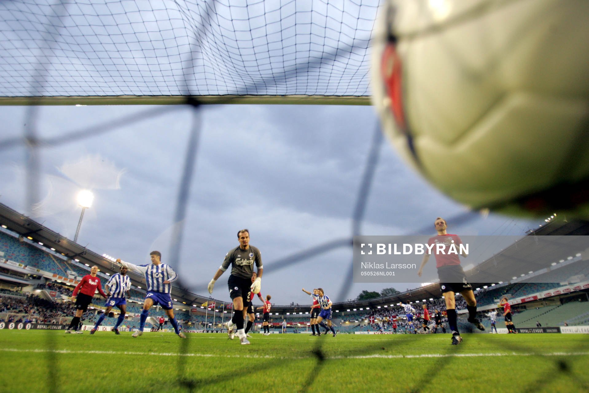 George Mourad, Göteborg nickar in 1-1 målet