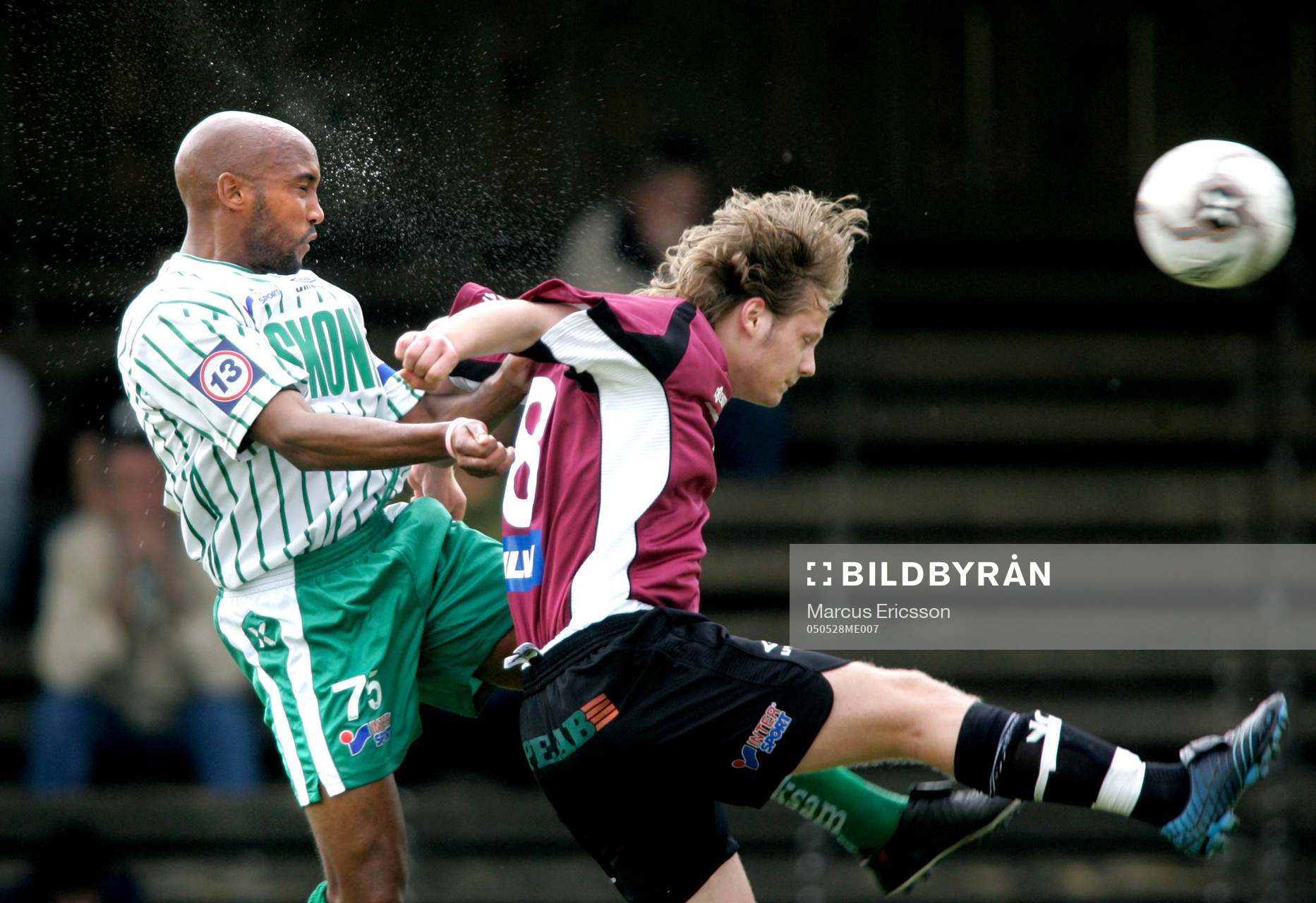 Anildo Spencer och Patrik Grönvall