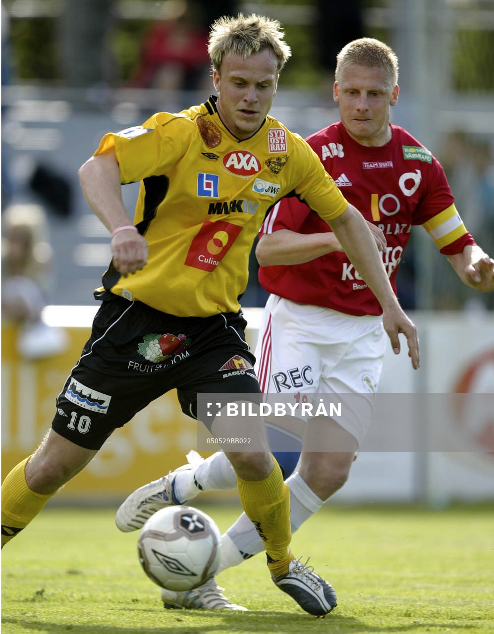 Marcus Ekenber, Mjällby och Mikael Mårtensson, Degerfors