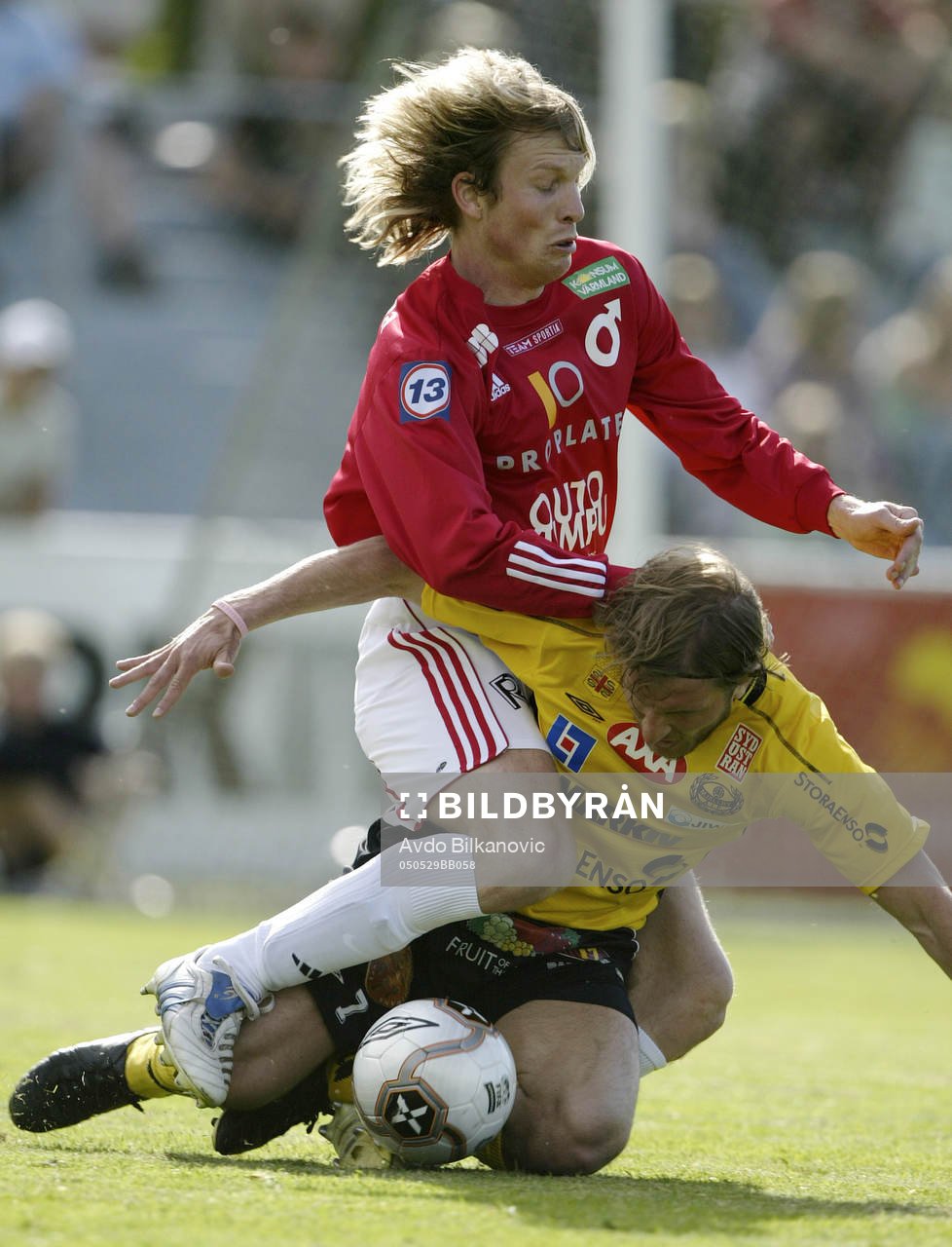 Johan Svensson, Mjällby och Jonas Lindskog, Degerfors
