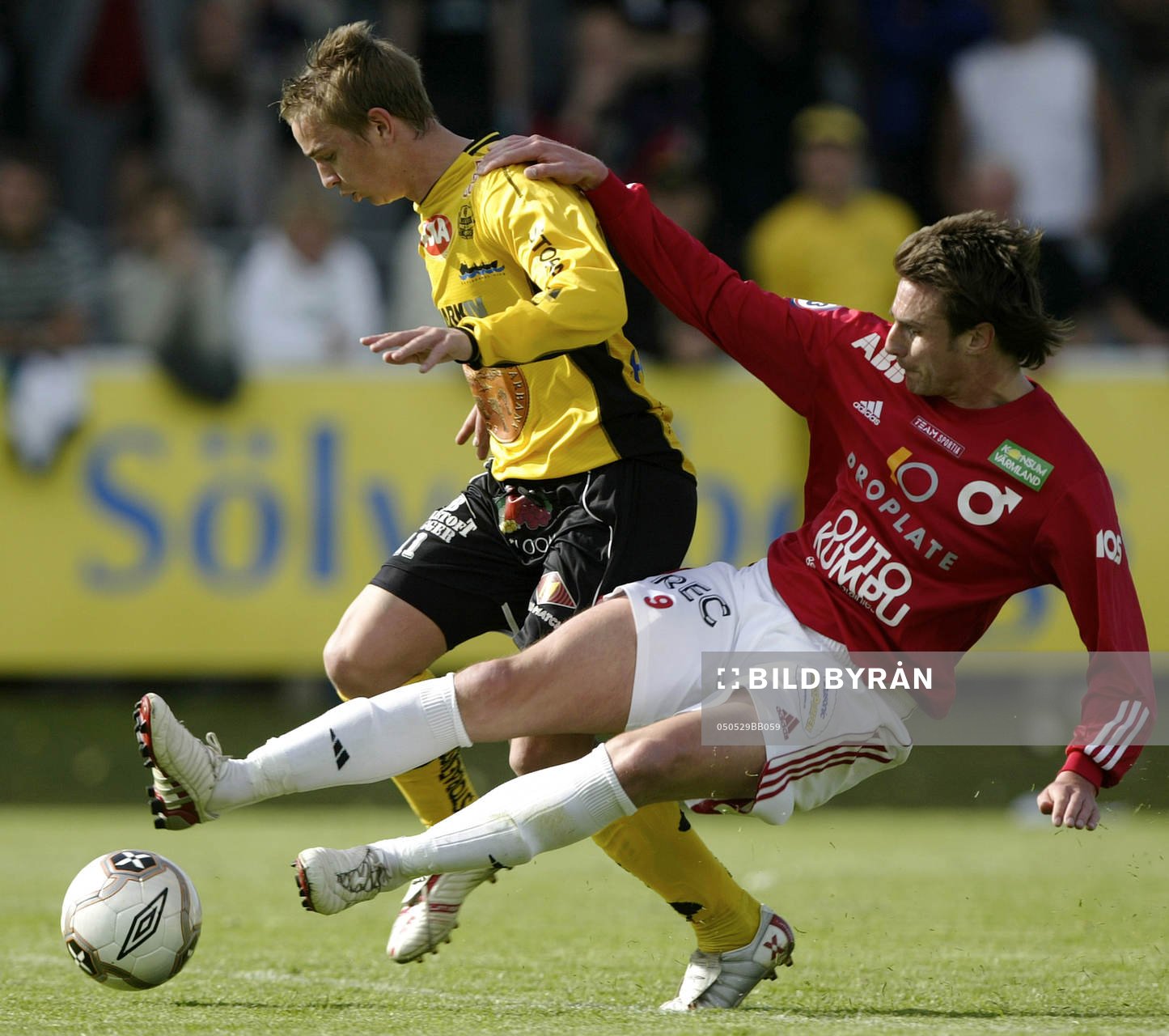 Fredrik Olsson, Mjällby och Mikael Nilsson, Degerfors