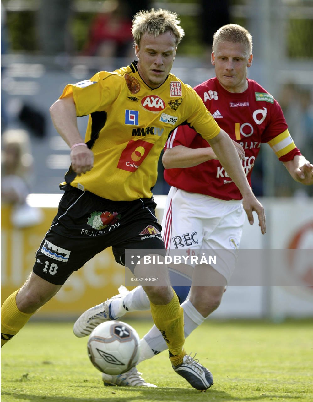Marcus Ekenberg, Mjällby och Mikael Mårtensson, Degerfors
