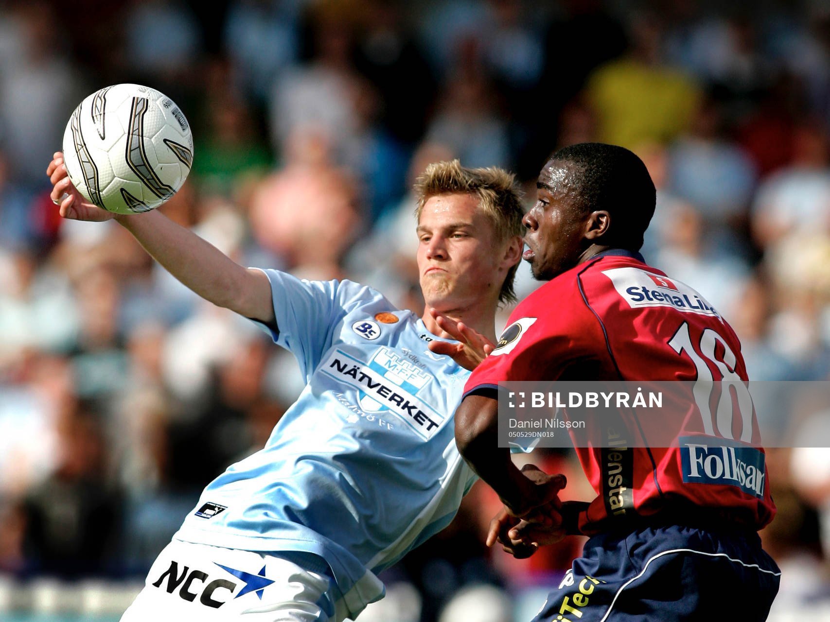 Markus Rosenberg, Malmö och Valter Tomaz Jr, Örgryte