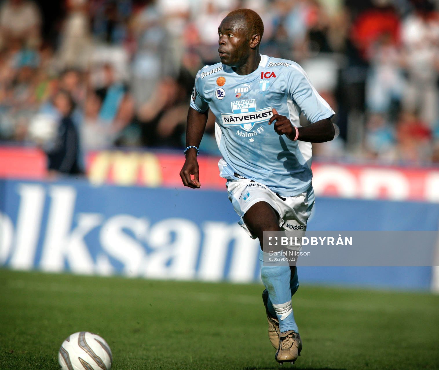 Fotboll, Allsvenskan,  Joseph Elanga, Malmö FF