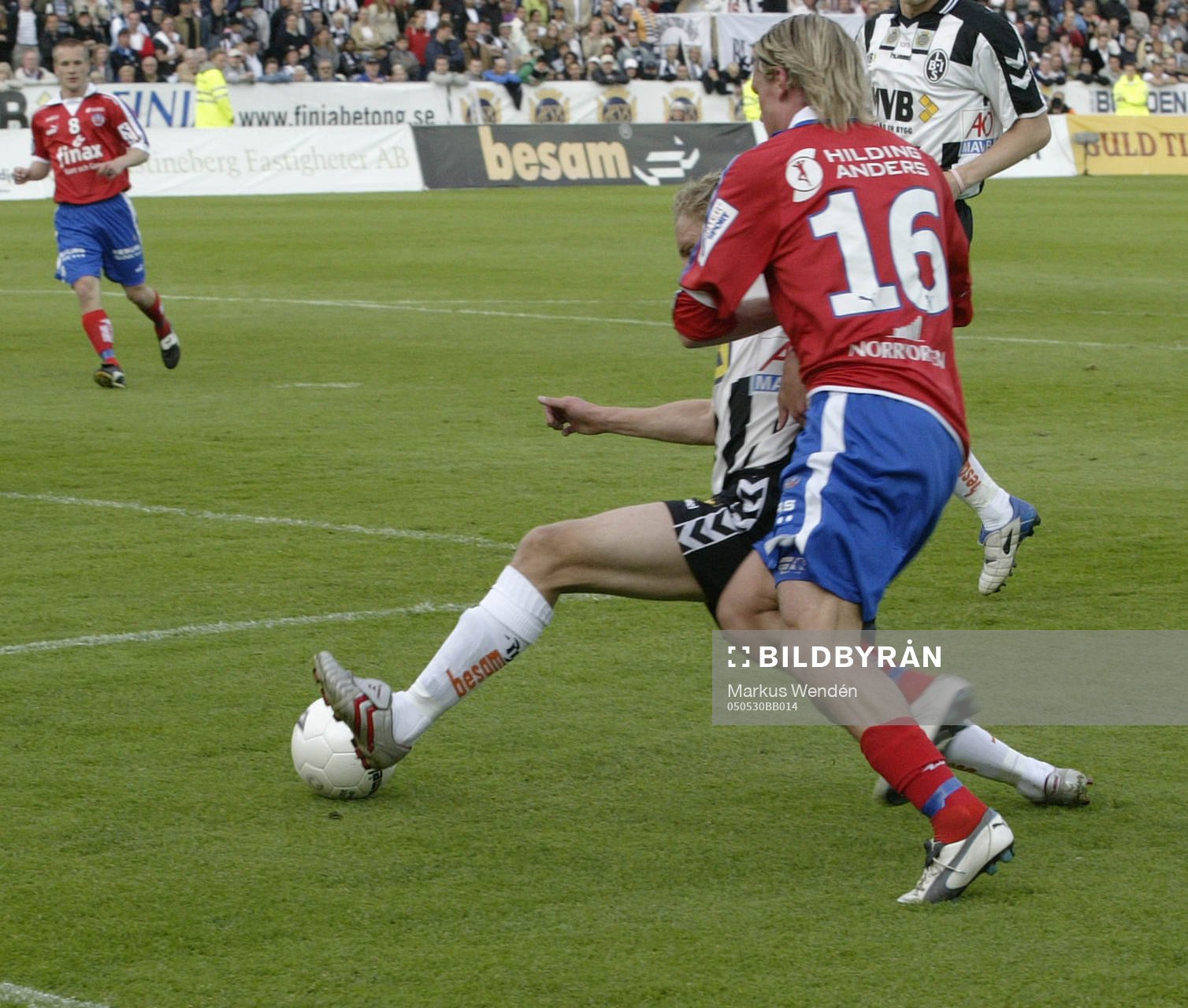 Landskronas Antti Okkonen och Helsingborgs Christian