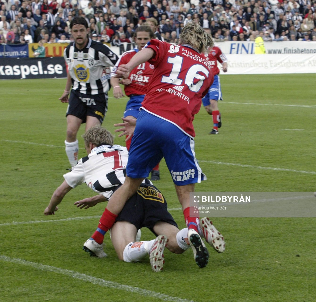 Landskronas Antti Okkonen och Helsingborgs Christian