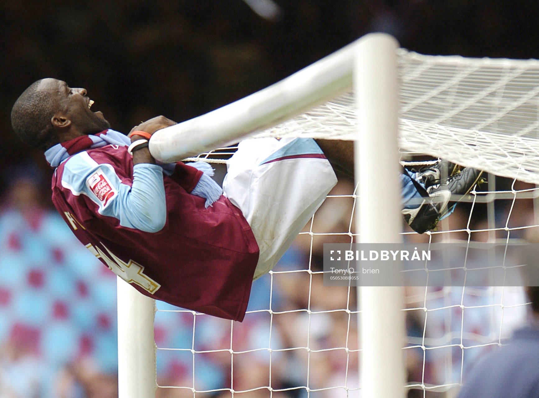  Chris Powell, West Ham, jubel efter slutsignalen