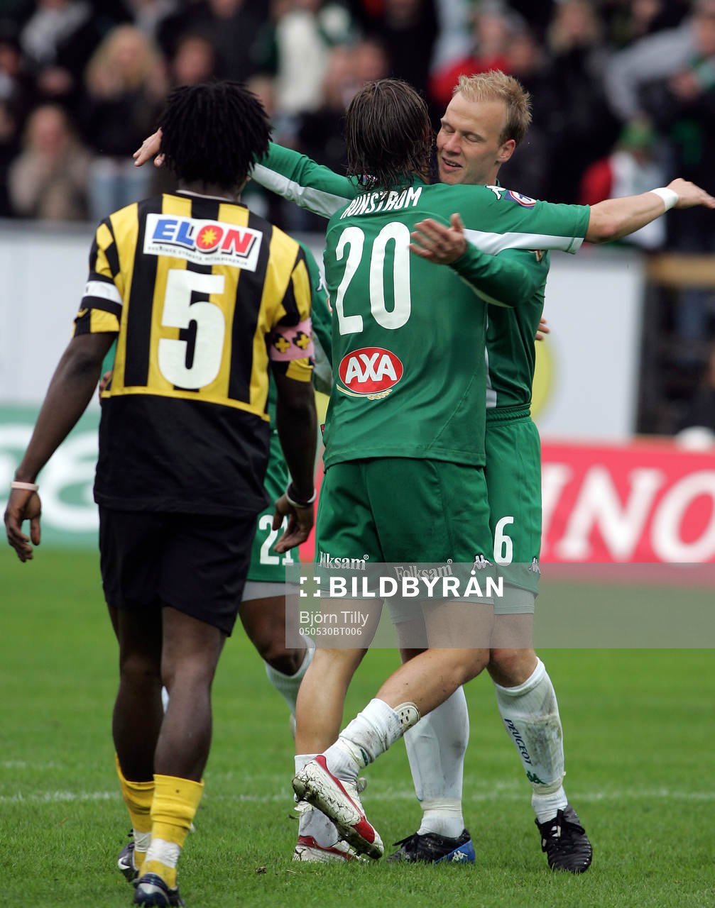 Mikael Andersson, Hammarby gratuleras