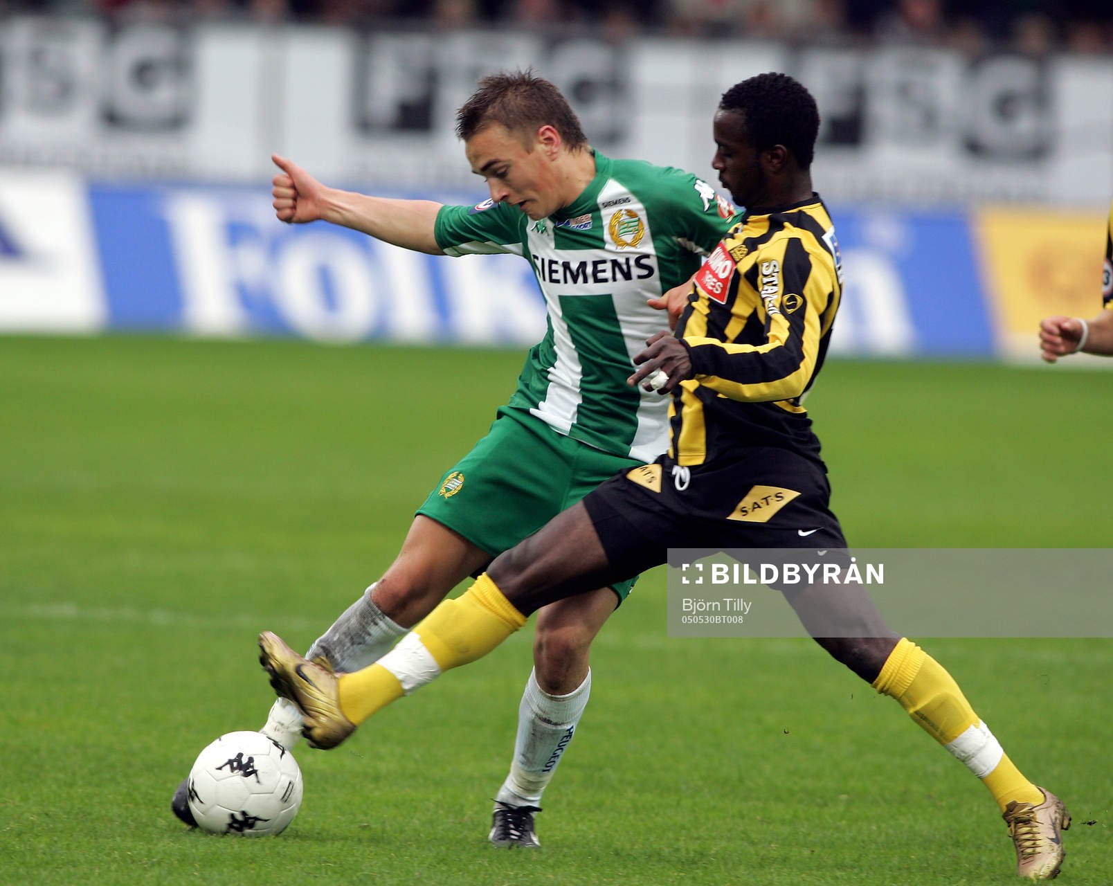 Petter Andersson, Hammarby och Dulee Johnson, Häcken