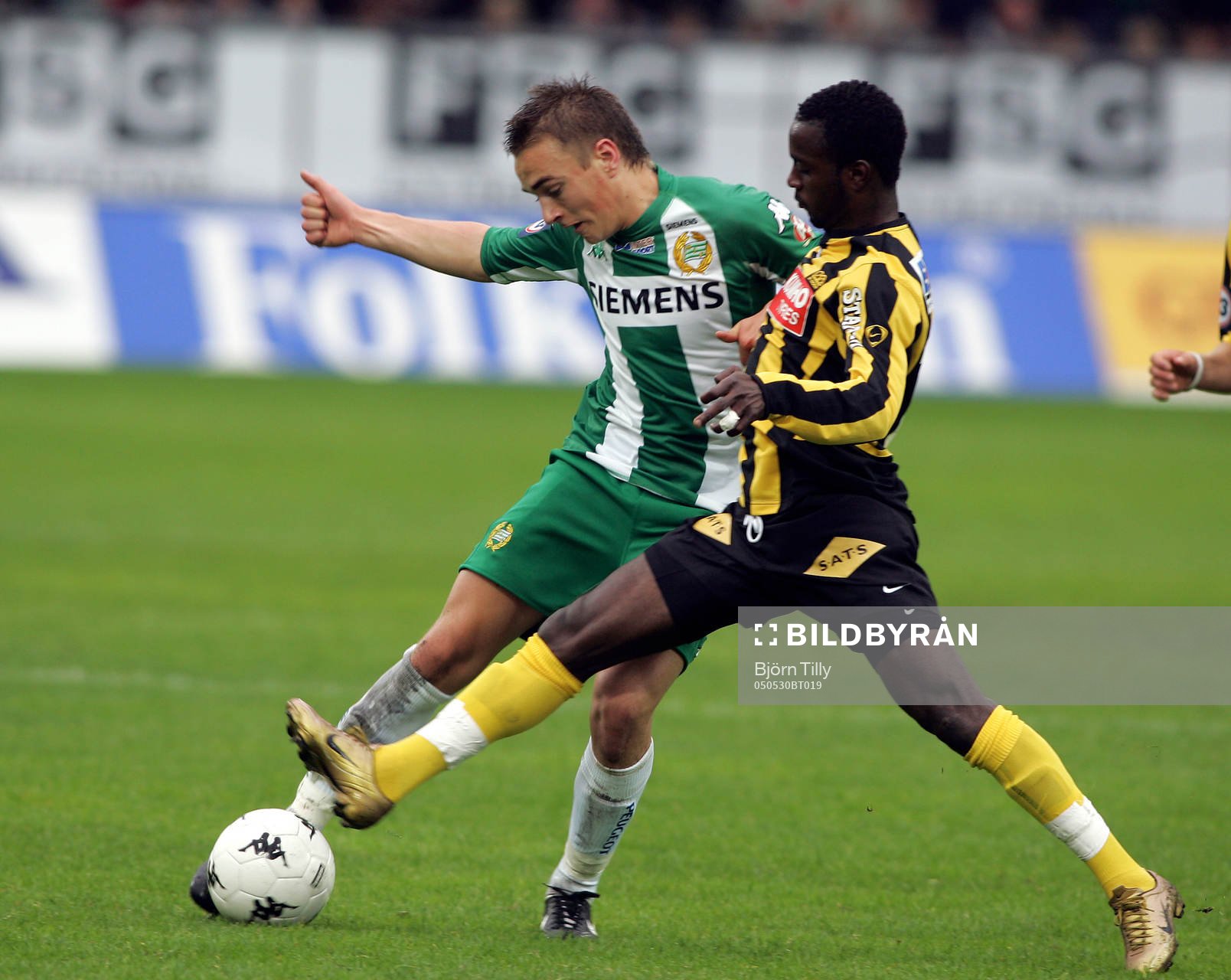 Petter Andersson, Hammarby och Dulee Johnson, Häcken