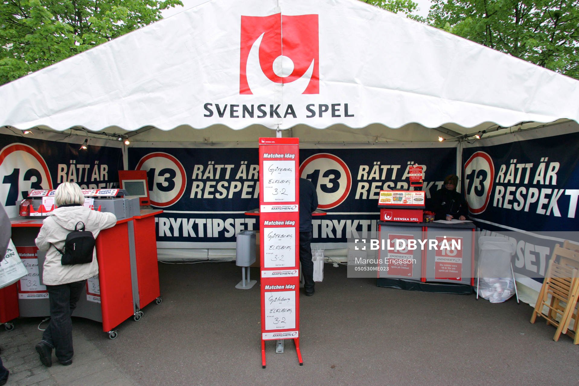Fotboll, Allsvenskan, Svenska Spel, matchvärd