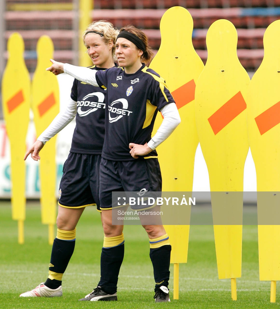 Victoria Svensson och Hanna Ljungberg, Sverige